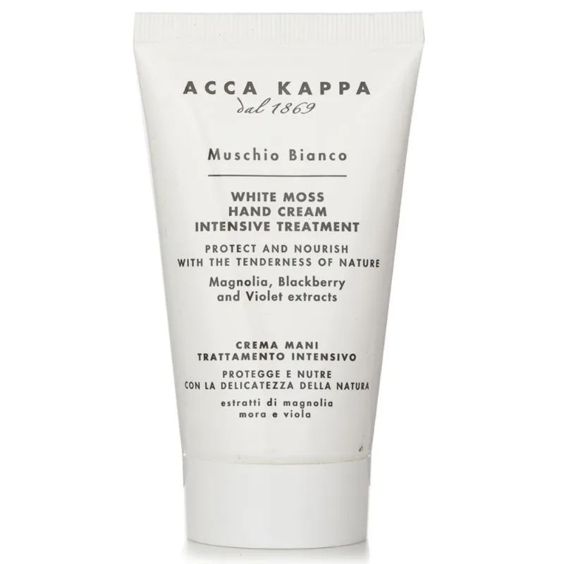 Creme Para Mãos Acca Kappa White Moss 75ml Para Pele Sensível