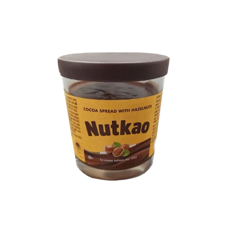 Crema De Cacao Y Avellana Nutkao Al 13% 200Gr.