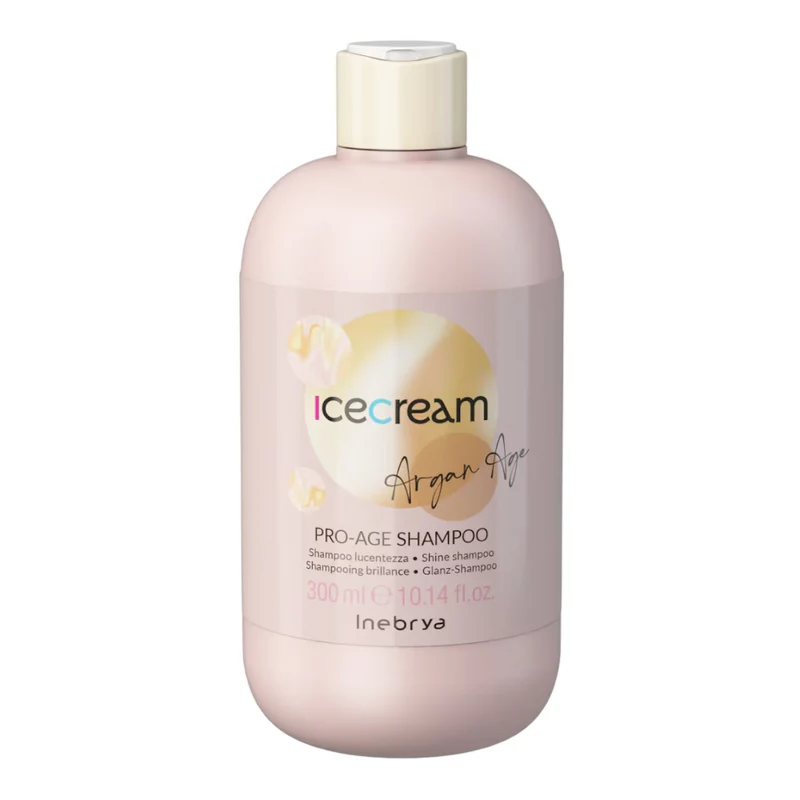 Inebrya, Ice Cream Pro-Age, Hair Shampoo, Shine, 300 ml