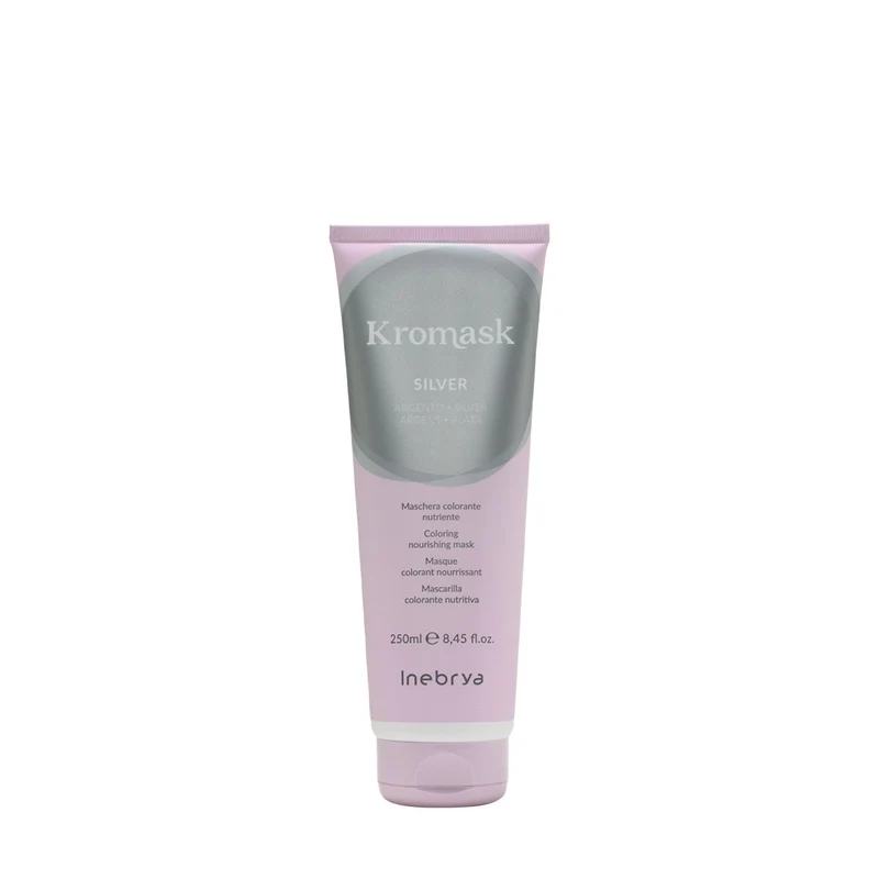Inebrya, Kromask, Hair Colouring Cream Mask, Nourishing, Silver, 250 ml