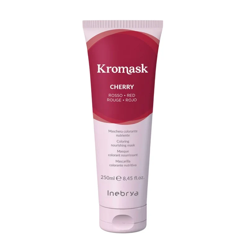 Inebrya, Kromask, Hair Colouring Cream Mask, Nourishing, Cherry, 250 ml