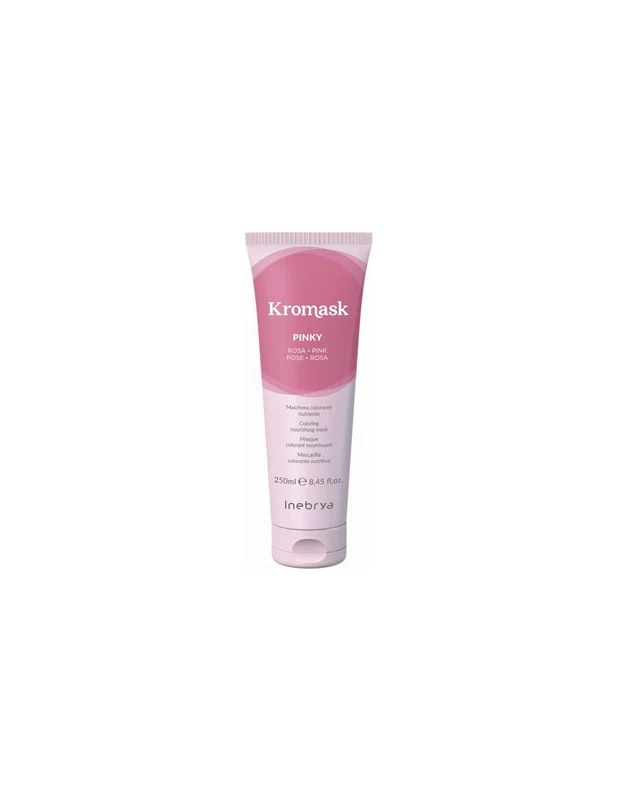 Inebrya, Kromask, Hair Colouring Cream Mask, Nourishing, Pinky, 250 ml