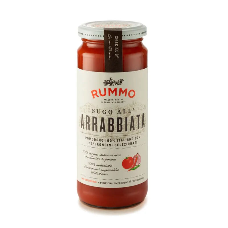 Salsa Sugo All Arrabiata X 340 Grs Rummo