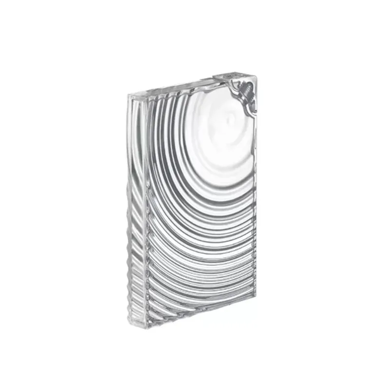Garrafa de Água Plana Guzzini Ripples Transparente 500 ml