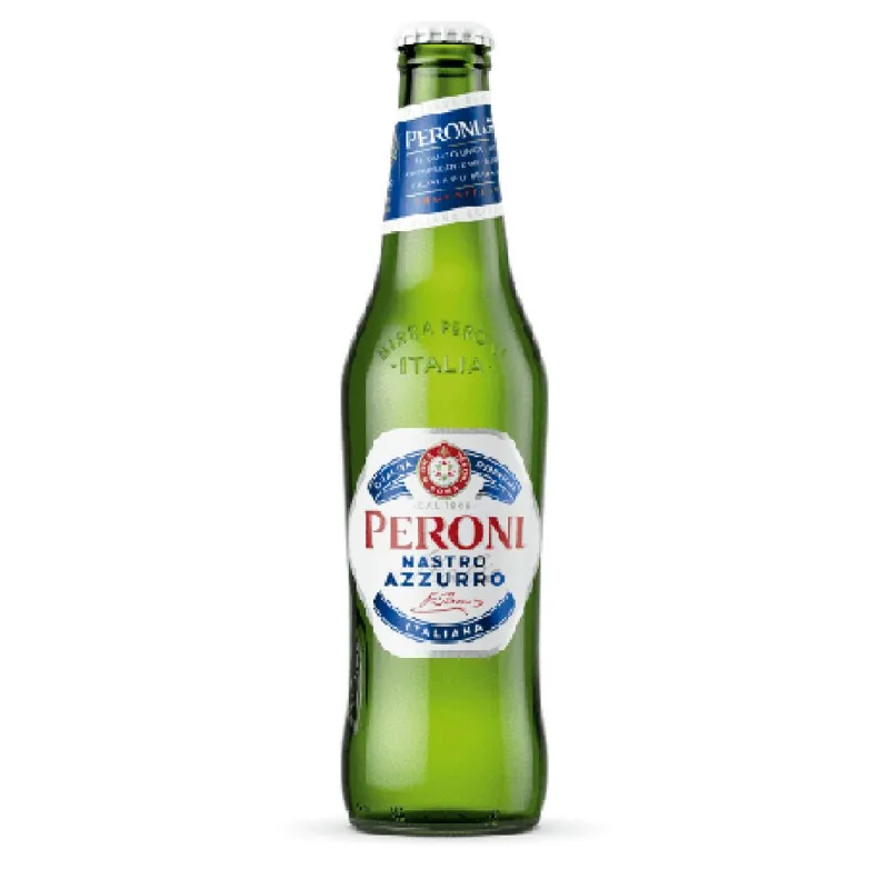 Cerveza Peroni Premium Lager Sin Alcohol 330 cc
