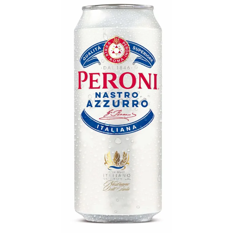 Cerveza Peroni 5.1° Lata 500 cc