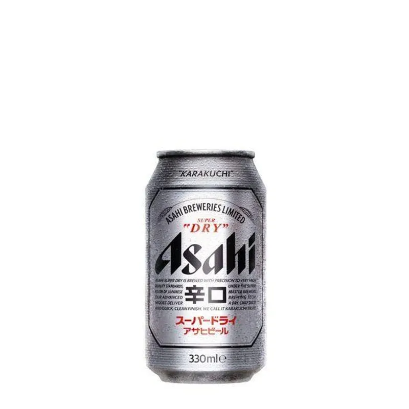 Cerveja Asahi Super Dry 330ml (lata)
