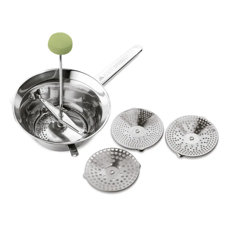 Passa Verduras Inox Com 3 Discos 20 Cm Vera