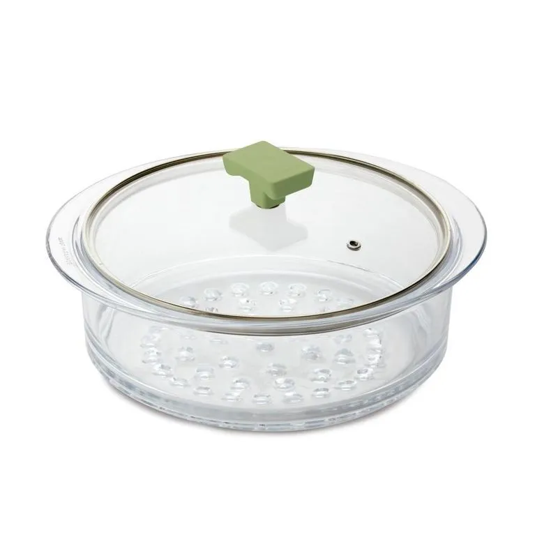 Cesto Steamer em Vidro 20cm vera - Ghidini