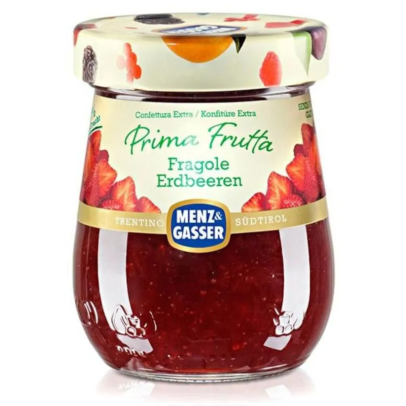 Geleia MENZ & GASSER Prima Frutta Morango 340g