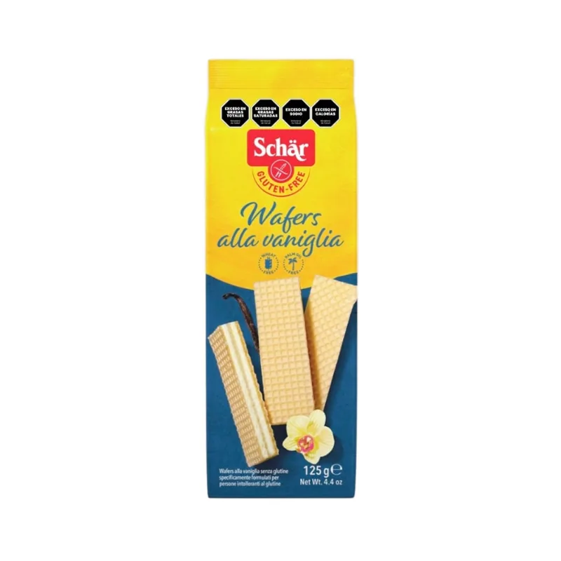 Obleas Wafers Alla Vaniglia 125 Gr Schar