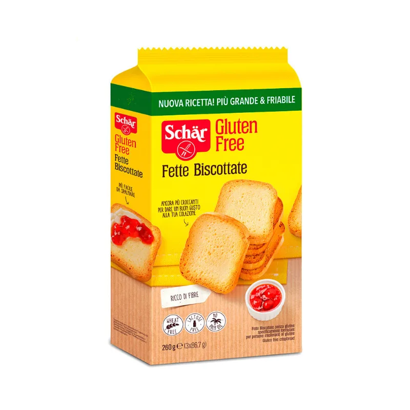 Tostadas Schar Fette Biscottate 250 Gr