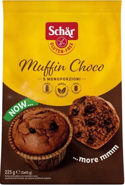 Schar muffin choco chip 225g