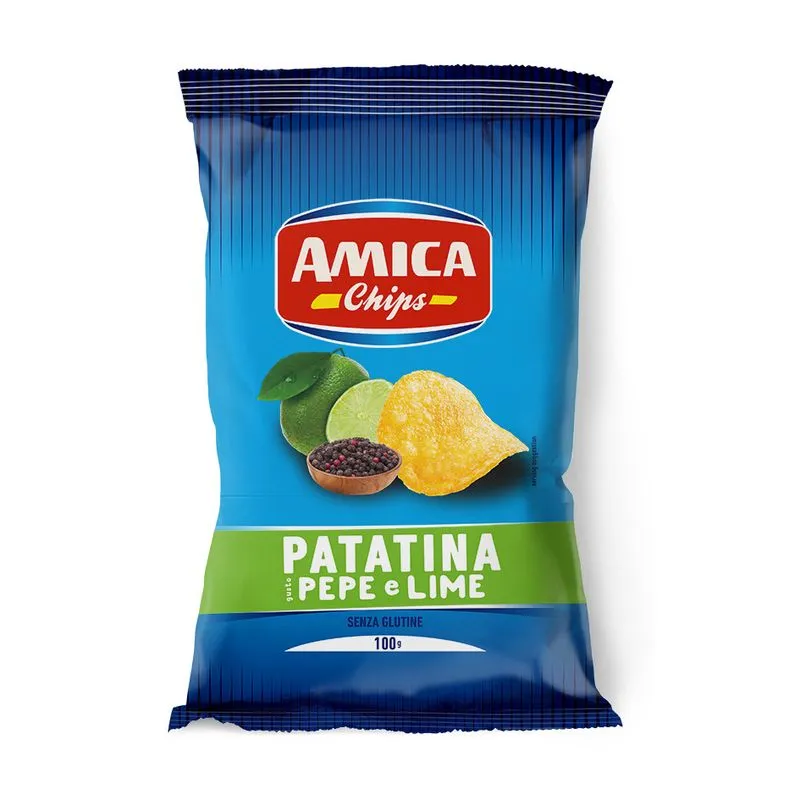 Batata Chips AMICA Pimenta e Limão 100g