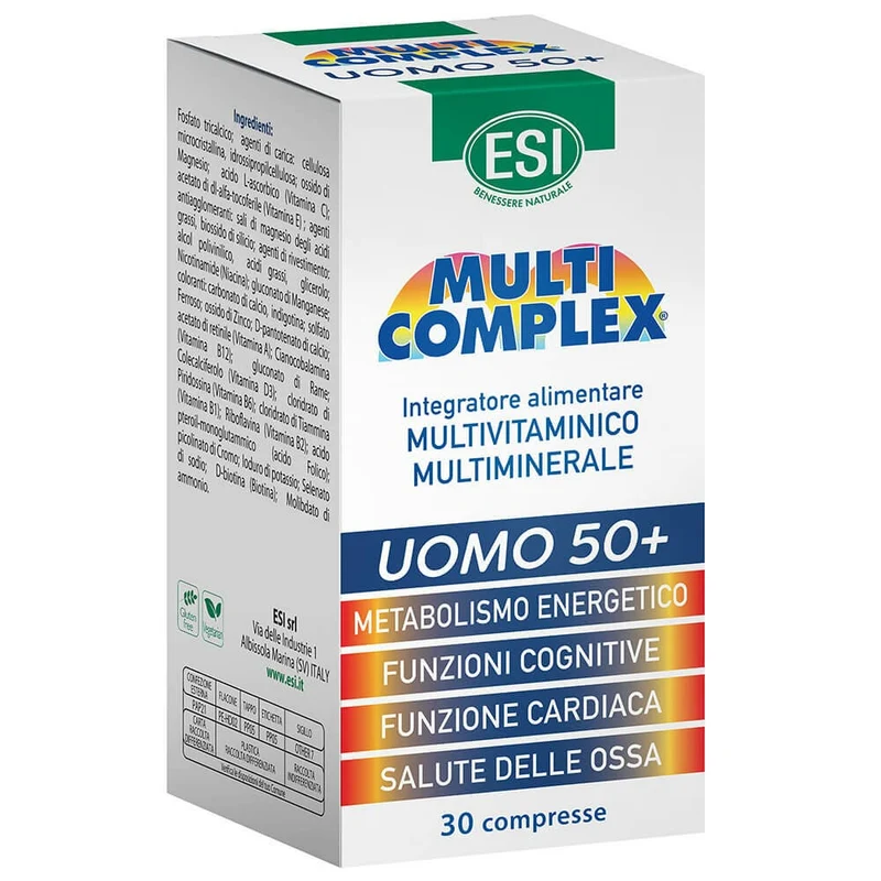 Esi multi complex uomo 50+ 30 compresse