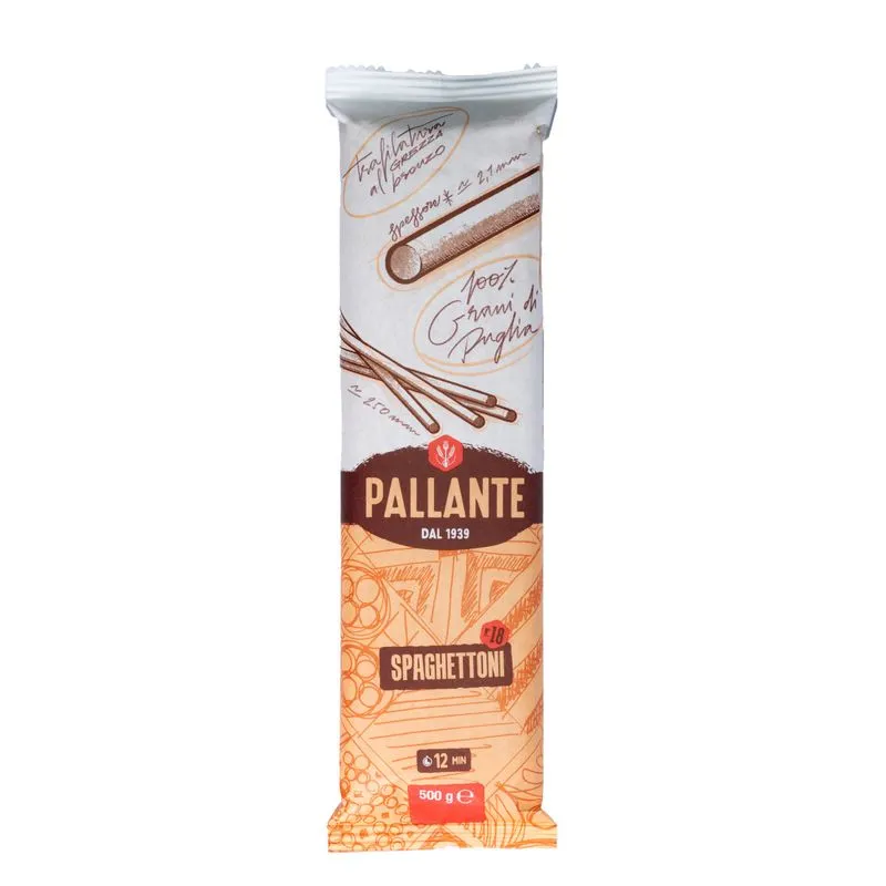 Massa PALLANTE Grano Duro Spaghettoni 500g