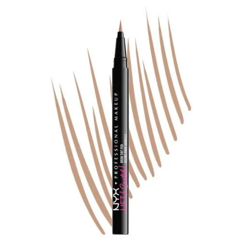 Caneta Tint Para Sobrancelhas Nyx Lift &amp; Snatch! Pardo