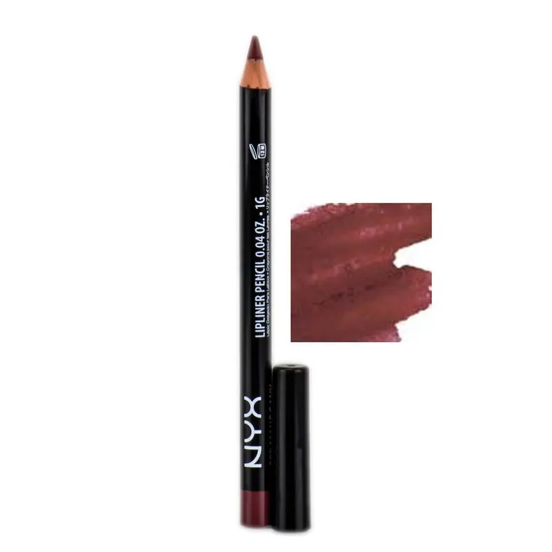 Lápis Delineador Labial Nyx Slim Mahogany Slp 809