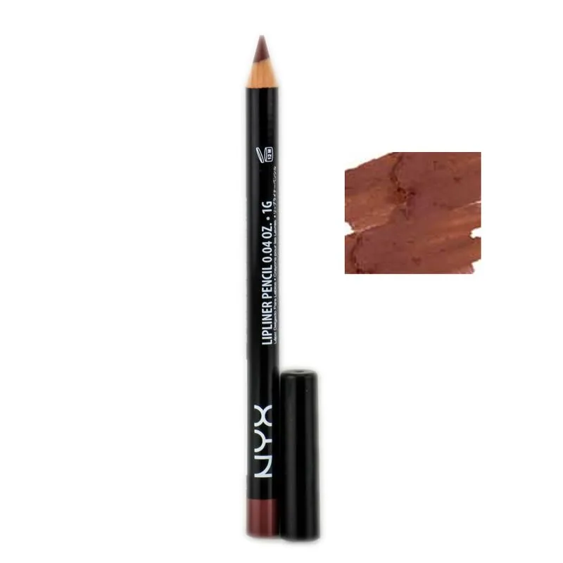 Lápis Delineador De Lábios Nyx Slim 822 Coffee Color