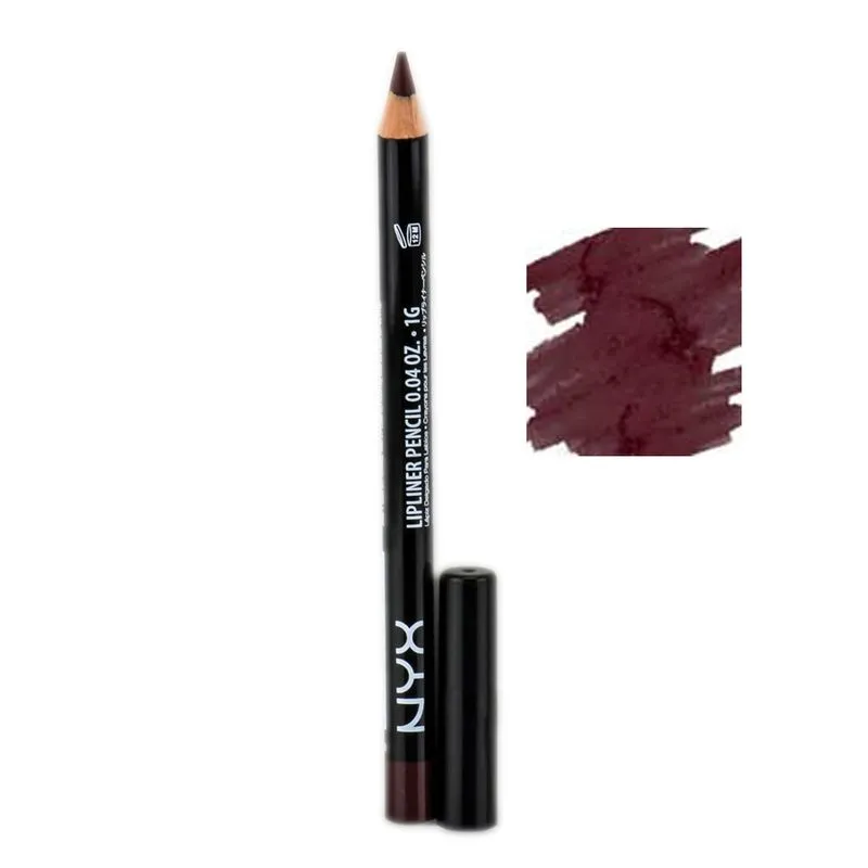 Lápis Delineador Labial Nyx Slim 829 Hot Cocoa Color