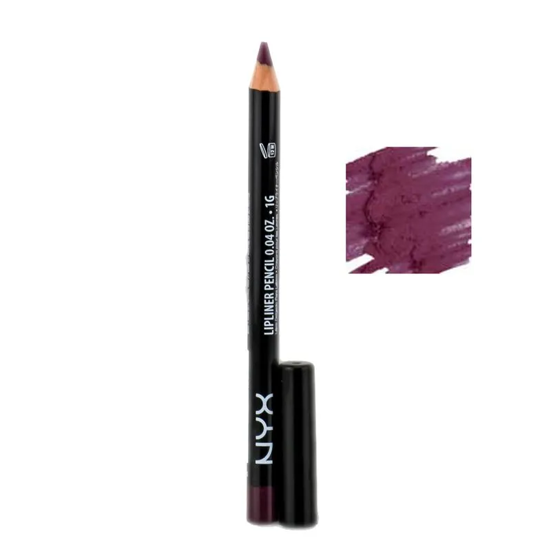 Lápis Delineador Labial Nyx Slim 834 Prune
