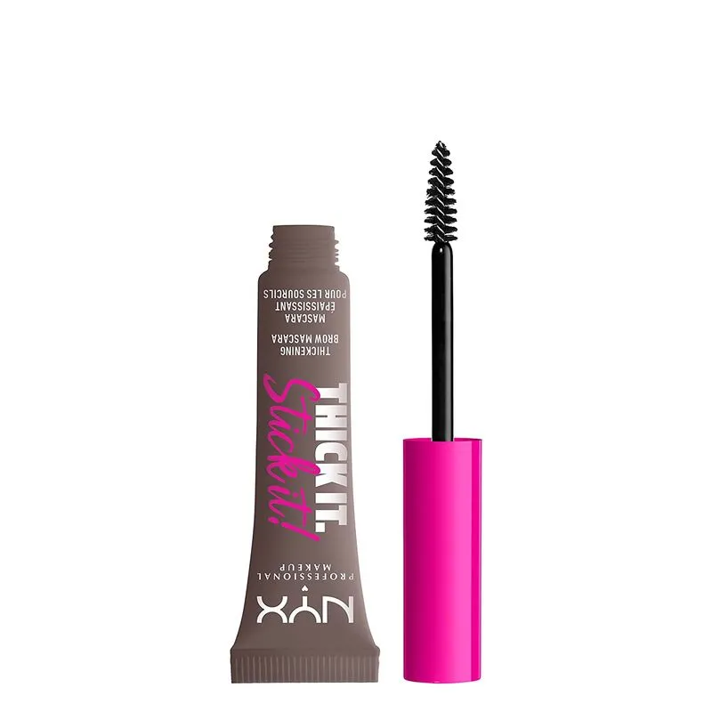 Rímel Espessante Para Sobrancelhas Nyx Thick It Stick It Cool Ash Brown
