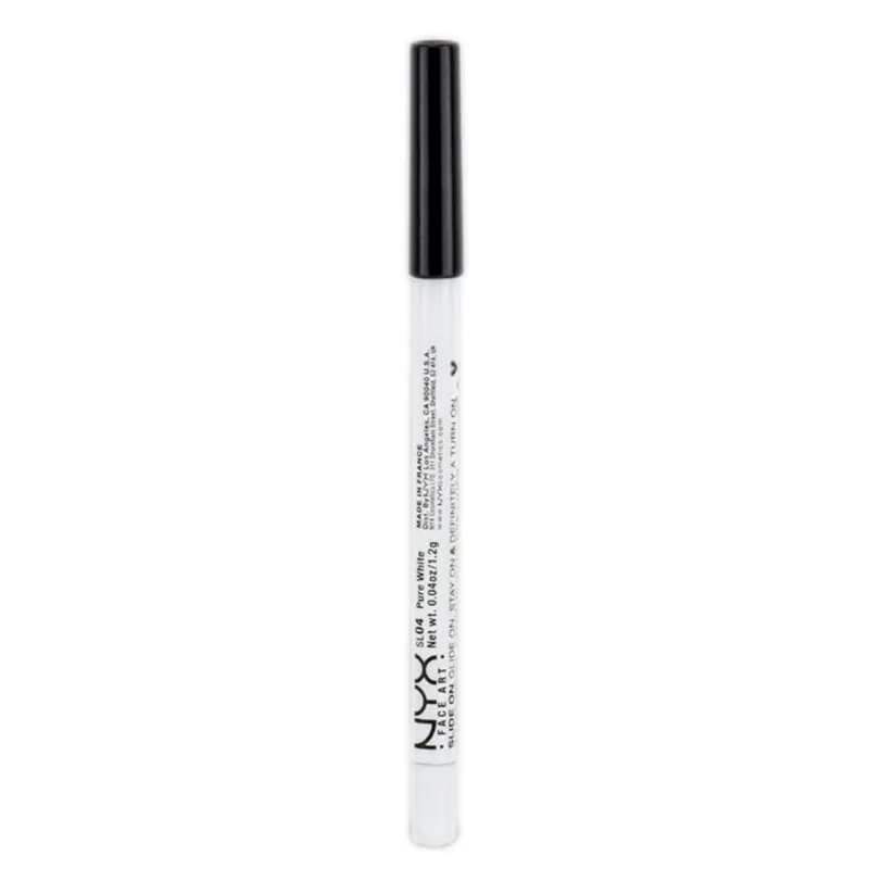 Lápis Delineador Nyx Slide On Sl 04 Pure White Waterproof