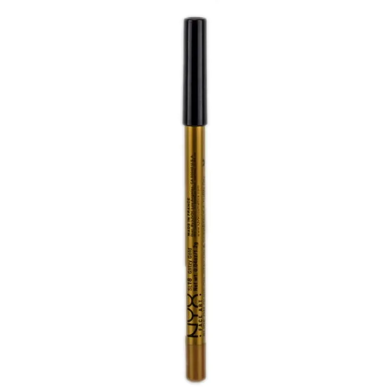 Lápis Delineador Nyx Slide On Sl 18 Glitzy Gold Color