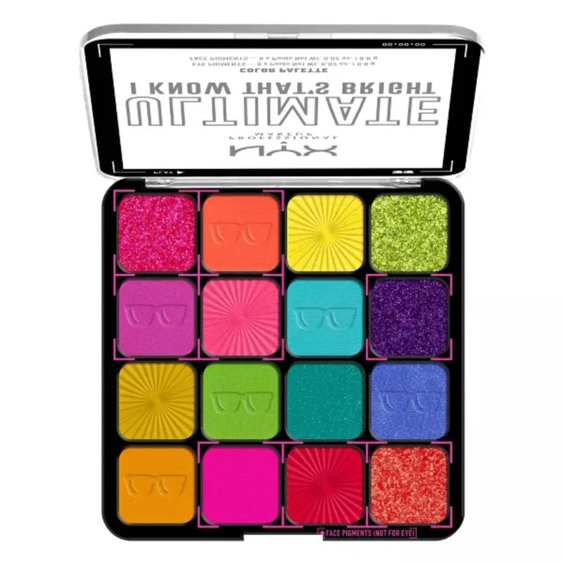 Ultimate Shadow Palette I Know That's Bright