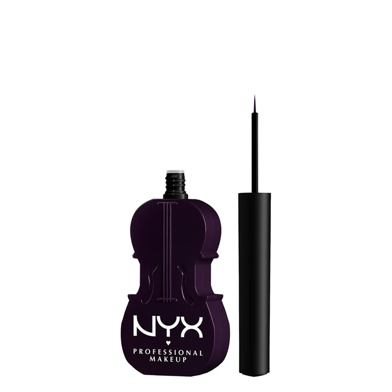 Wednesday Cello Vivid Matte Liquid Eyeliner Purple