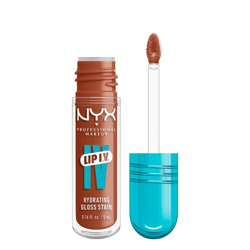 Lip I.V. Hydrating Lip Gloss Stain 01 Caramel Drip