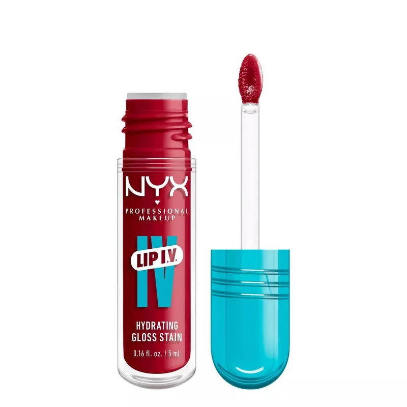 Lip I.V. Hydrating Lip Gloss Stain 11 Red-y.Set.Wet