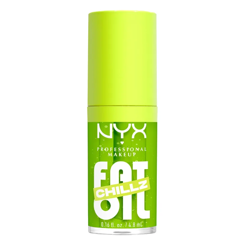 Brillo Labial NYX Professional Makeup Fat Oil Chillz Kiwi Freezie x 4.8 ml