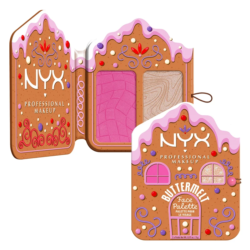 Holiday Buttermelt Face Palette 01 Light/Medium