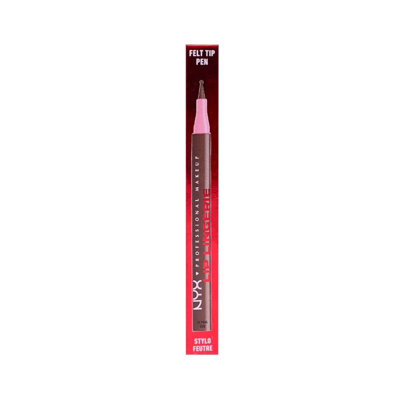 NYX LIP LINGERIE LIP LINER STAIN LLLSO4 STEAMY SPICE WARM BR