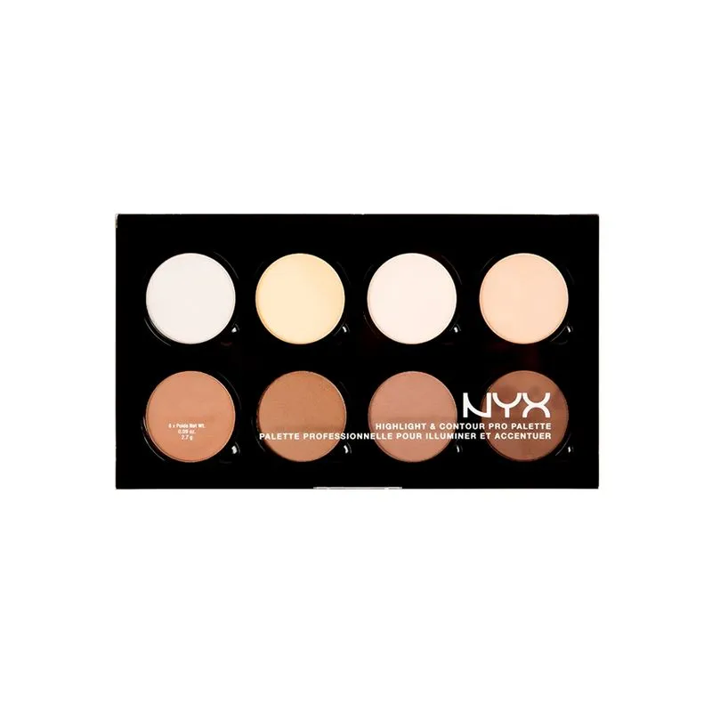 Paleta Nyx Highlight &amp; Contour Pro Palette