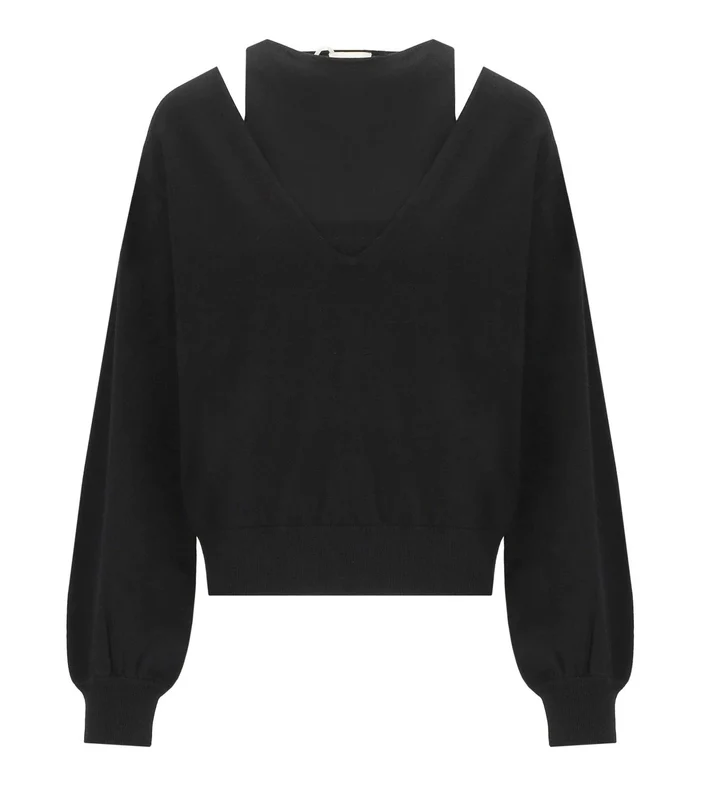 Mm Max Mara Ottone Black Matching Set L