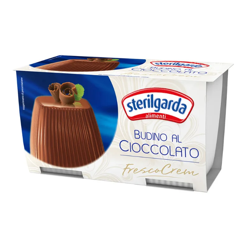Postre Sabor Chocolate x 2 Un 200 Grs Sterilgarda