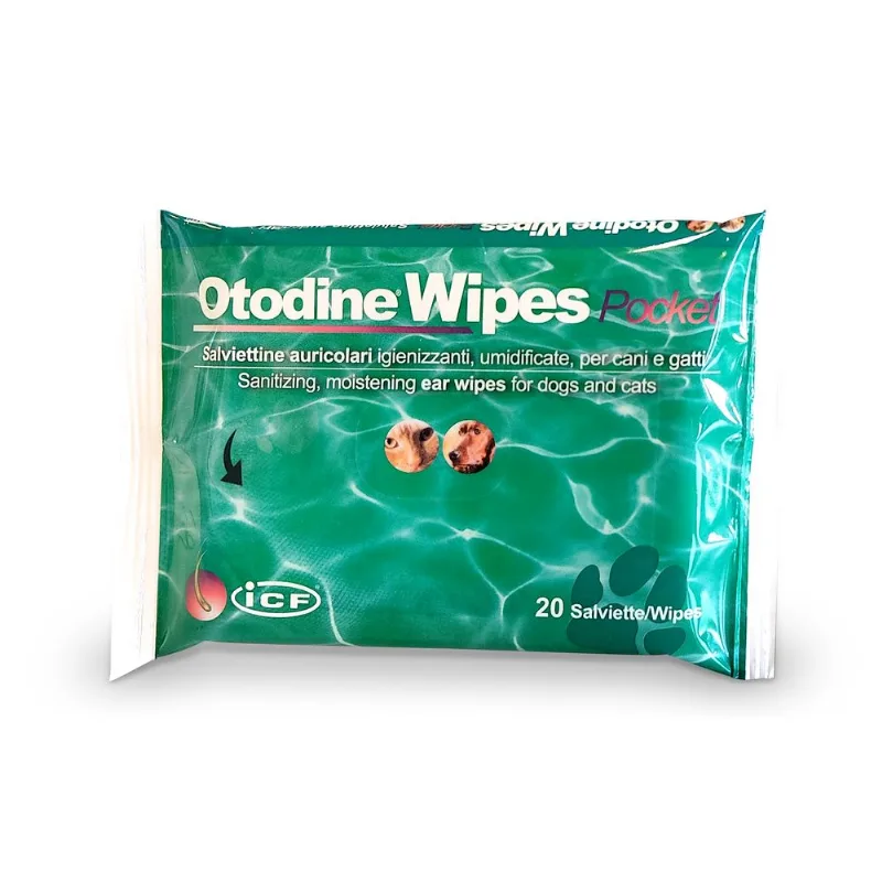 Icf otodine wipes pocket 20 salviette