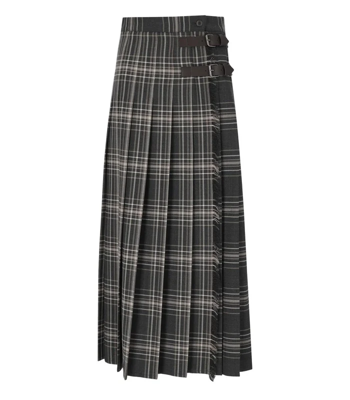 Max Mara Weekend Prisma Tartan Skirt 40