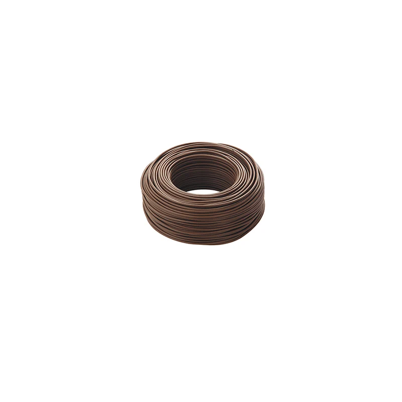 FNI Cavo Elettrico Marrone Diametro mm 1, 5 FS17 MARRONE CE 1,5 2,5 mm