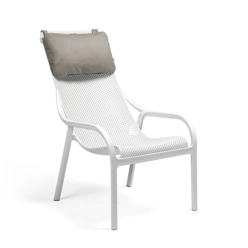Cuscino poggiatesta per poltrona "Net Lounge" Grigio