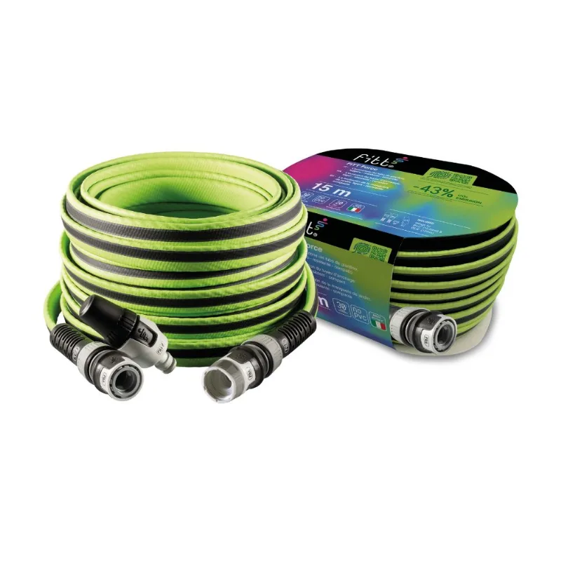 Manguera Force Verde 15 metros Nozzle Box Fit