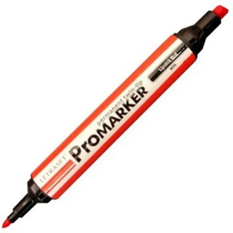 MARCADOR PERM 2 PONTAS RED