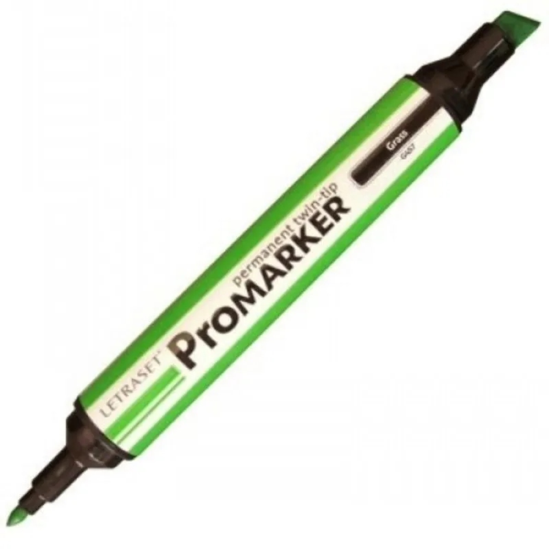 MARCADOR PERM 2 PONTAS GRASS