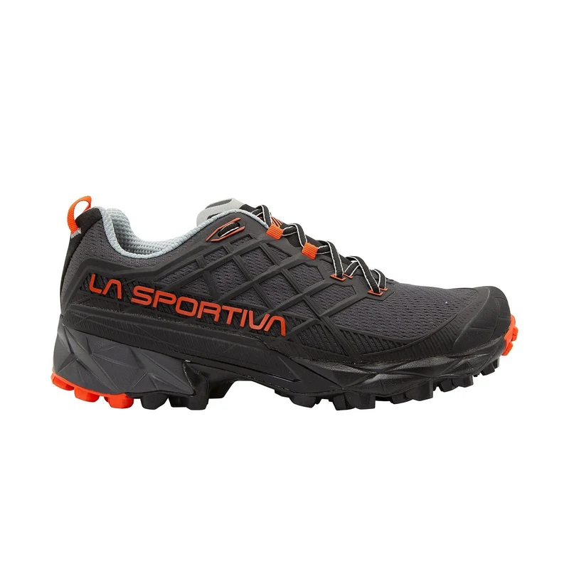 La Sportiva Men's Akyra II Carbon/Cherry Tomato / 45