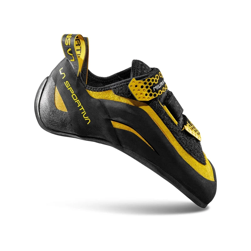 La Sportiva Men's Miura VS Black/Yellow / 36
