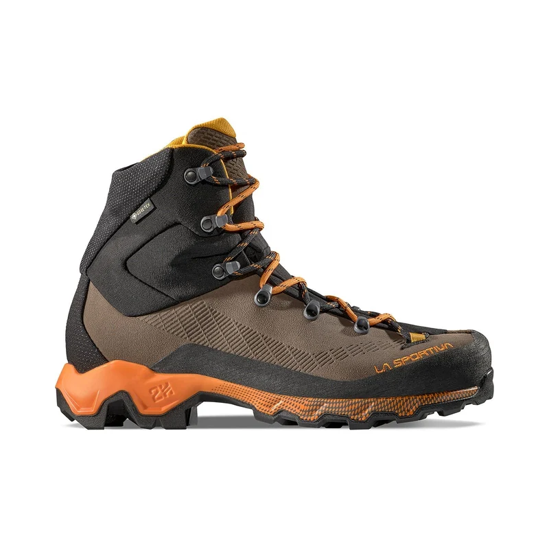 La Sportiva Men's Aequilibrium Trek GTX Chocolate/Papaya / 46