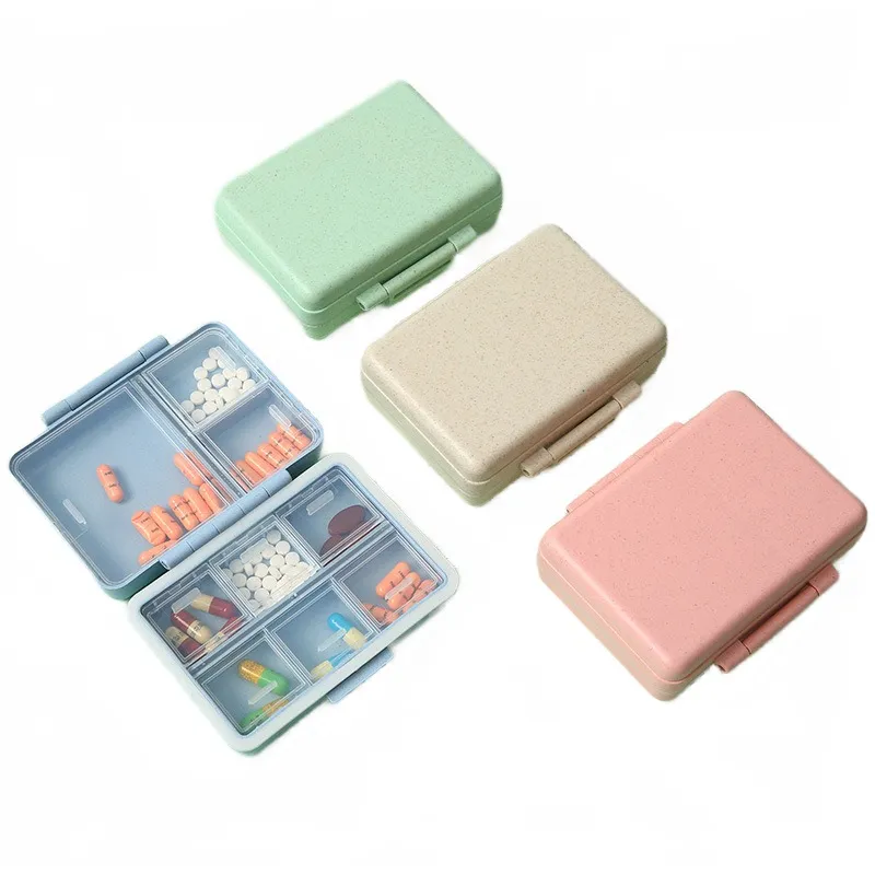 4pcs Portátil Selado À Prova De Umidade Sub-embalagem Medicina
