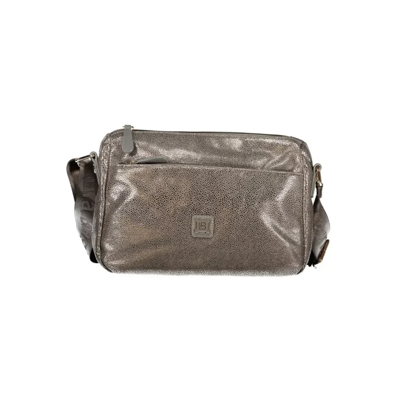 Laura Biagiotti Gray Polyester Women Handbag